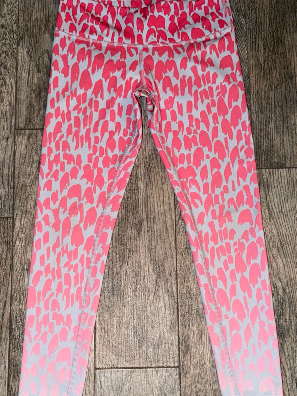 Alo Yoga Pink Animal Print High Waist Leggings S